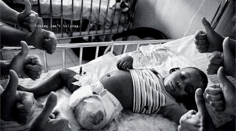 Organização cristã premiada por campanha “Curtir não é ajudar"