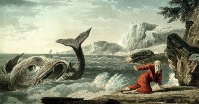 Porque Jonas foi engolido por um grande peixe?