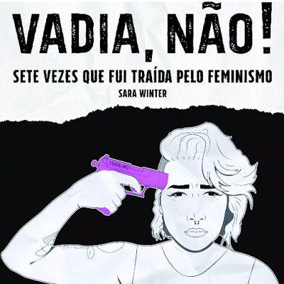 Capa do Livro de Sara Winter no qual ela luta contra o extremismo feminista