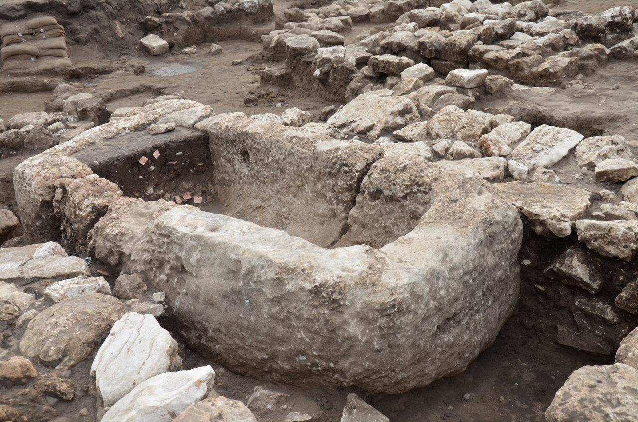 Tanque em cidade de 5 mil anos em Israel